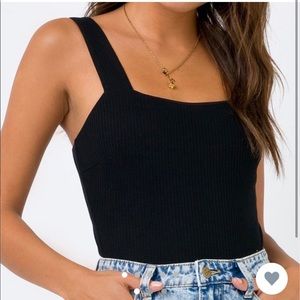 Black princess polly bodysuit